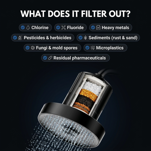 Truvi 15-Stage Filtered Showerhead